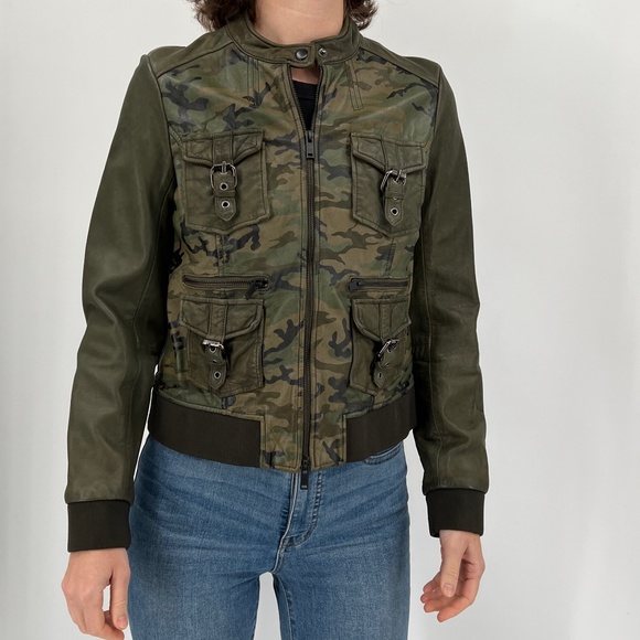 NWT TASHA TARNO Military Bomber jacket - Picture 3 of 5